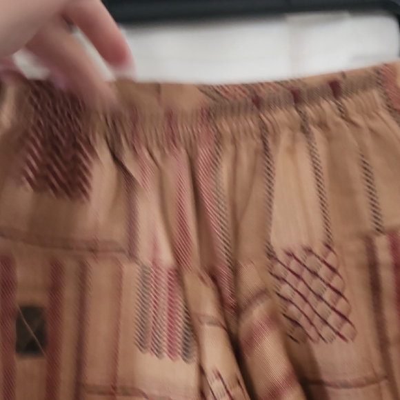 Kathmandu Kids Patterned Bottoms - Red and Tan - Picture 4 of 6